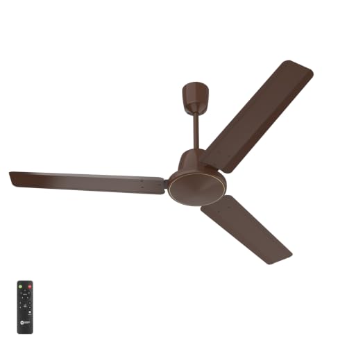 Image of Orient Electric Apex Swift 1200mm BLDC Ceiling Fan with Remote | BEE 5 Star Rated | High Speed, Energy Saving Motor | 210 CMM Air Delivery | Inverter Compatible | 3 Year Warranty by Orient |Clay Brown