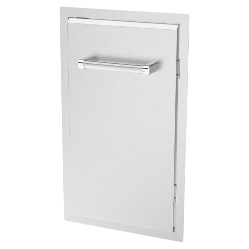 Image of SPIRE Outdoor Kitchen Access Door, with Textured Handle, 15 inch W x 30 inch H