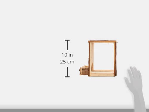 Trixie Large Wooden Digging Tower for Pet Hamster, 25 × 24 × 20 cm - Image 2