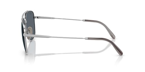 Image of Ray-Ban Unisex Rb8097 William Titanium Square Sunglasses