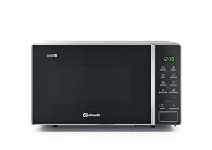 Bauknecht - MWOS 201 B Freistehende Mikrowelle - 20L Garraum - Automatikprogramme, Auftaufunktion - Kindersicherung, Einfache Bedienung - Maße 26-2x45, 2x33, 5cm - Schwarz