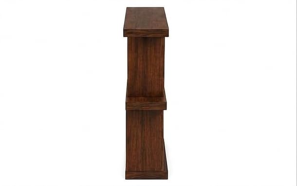 Image of STUDIO MODULAR Wooden Floating Wall Shelf | HDHMR Board | Wall Mounted Display Rack for Living Room Bedroom Home Dcor (61 x 10 x 33 cm)