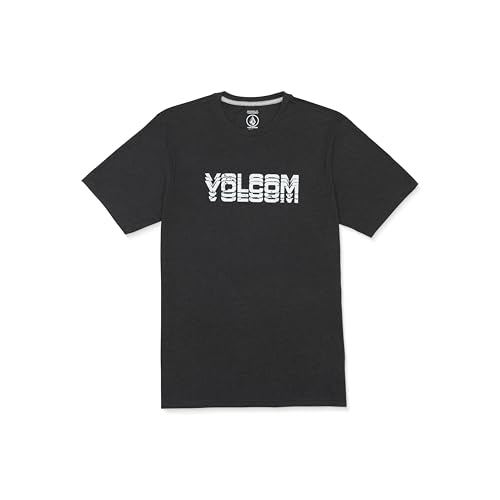 Volcom Men's Cement Short Sleeve Heather Tee