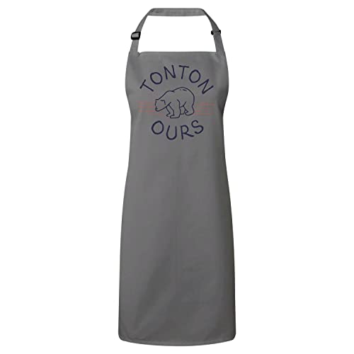 Tablier cuisine premium ours anti-taches pour cuisiner proprement avec style