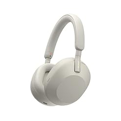 Sony WH-1000XM5 Premium Noise Canceling Headphones, Auto NC Optimizer, 30-Hour Battery, Alexa Voice Control, Silver - Les Beatles, Paul McCartney, John Lennon, RIngo Starr, George Harrison