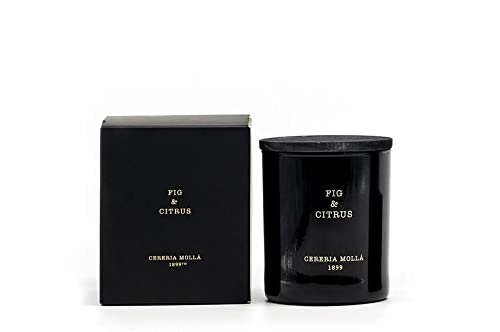 Miniatura 3 de Cerería Molla 1899 Vela Premium Fig Citrus Aromática De 230g 50 Horas De Duración Fragancias Naturales Envases Reciclables Artesanal