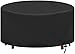 TOOSOAR® Copritavolo Esterno Rotondo, Copritavolo Rotondo Impermeabile, Copertura Mobili Giardino per Mobile Esterno, T x H Ø 120x75 CM immagine