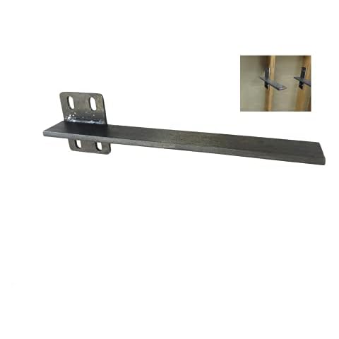 Wall Stud Mount Countertop Bracket, Heavy Duty 3/8" Thick Flat Countertop kitchen Table Support Bracket, floating Shelf Bracket, Hidden Cover