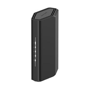 NETGEAR Nighthawk Dual-Band WiFi 7 Router (RS90) – Security Features, BE3600 Wireless Speed (up to 3.6 Gbps) – Covers up to 2,000 sq. ft., 50 Devices – 2.5 Gig Internet Port – Free Expert Help
