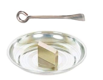 Image of Stainless Steel Heavy Duty Coconut Breaker Plate for Easy to Break Coconut and Cococnut Opener Set of 2