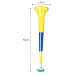 4X Football Stadium Cheer Fans Trumpet Noisemaker for Football Game Cheering Noise