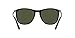 Persol Unisex PO3314S Square Sunglasses, Black/Green, 57 mm