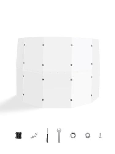 VEVOR 5-Panel Portable Acrylic Drum Shield