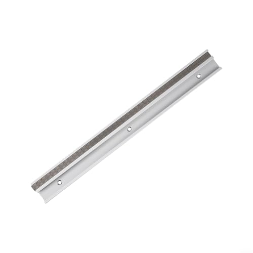 Traccia troncatrice 45 tipo T con scanalatura per scala per un semplice bloccaggio su tavoli e seghe da tavolo (40 cm)