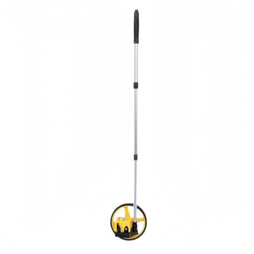 lzysmxw ウォーキングメジャー 距離測定器 ロードメジャー 計測器 10cm-9999.9m 測定 ホイール 測定 ホイール 始点矢 マーク付きメートル法オ ロードカウンター 小型 軽量 小型車輪 折りたたみ式 体育器具 距離 計測 学校 住宅の測量