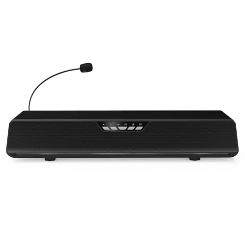 ottosing Computer Speakers for Desktop, HiFi Bluetooth Soundbar RGB Lights PC Speakers with Surge Clear Sound, USB C/USB Powered for Computer Desktop PC Laptop Monitor