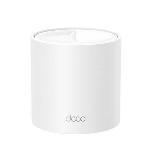 TP-Link Deco X10 (3 un.) Roteador Mesh Wi-Fi 6 AX1500 Dual Band, Cobertura de Até 520 m², Conexão para Até 120 Dispositivos, 2 Portas Gigabit por Unidade e Mesh Gerenciado por IA