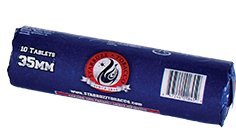 Starbuzz Charcoal 100 Pieces Quick Instant Light Coconut Shell Hookah Shisha Coal Fast Lite Medium Size 35 Mm Box #TOP1