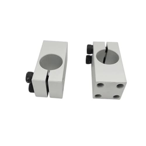 Support fixation arbre 8mm boîtier roulement embout et guide alu - 5