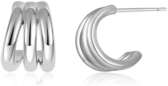 SHERLOVE Trendy Gold Plated Knot Earrings for Women Chunky Statement Drop Dangle Earrings Lightweight Hypoallergenic Fashion Accessories Gold Jewelry Gifts for Womens 8
