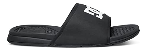 DC Men's Bolsa Slide Sandal, Black, 13 M US