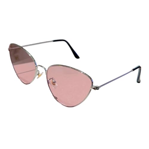 Lunettes de soleil œil de chat vintage en finition luxe pour femme