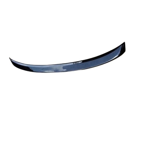 Becquet couvercle coffre pour Volvo S60l style sport en ABS premium motif carbone