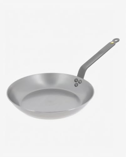 Foto von de Buyer - Omelettepfanne MINERAL B aus Eisenstahl - 24 cm Durchmesser - 5611.24, Silber