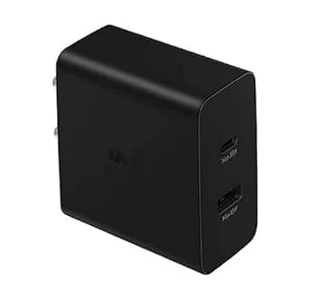 Image of Original 35W Power Dual Port Adapter USB-C & USB-A Super Fast Charger Compatible with Galaxy S23 /S23 Ultra, S22, S21, S21 fe 5g, Z Fold 5 /4 /3, Flip 5 /4 /3 [Type-C 2.0 Charging Solution] (DP243)