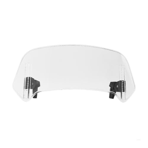 Déflecteur vent réglable pour pare-brise moto aileron ABS réduction bruit et turbulences
