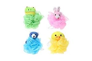 Cartoon Character Baby Loofah Set