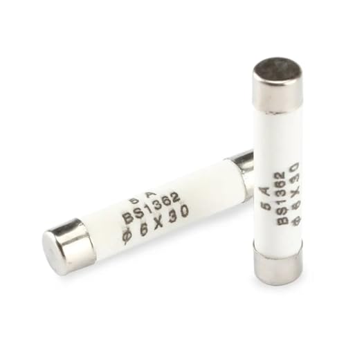 Kit de fusibles cerámicos rápidos 6 x 30 mm, 10 piezas 5A 250V miniatura 3