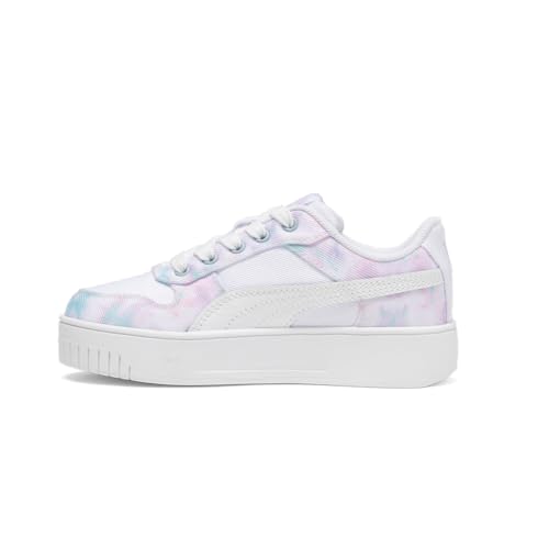 PUMA Toddler Girls Carina Street Cotton Candy Platform Sneakers Shoes Casual - White3