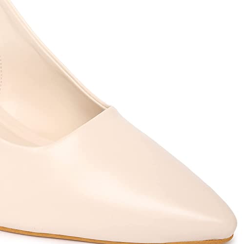 Image of Marc Loire Women's Slip on Casual Solid Pumps Heels