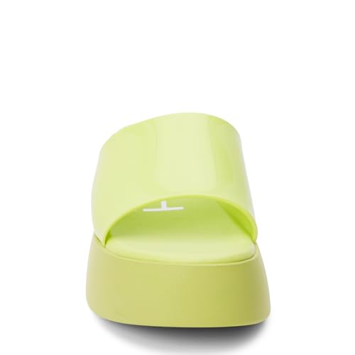 BEACH by Matisse Womens Solar Platform Slide Casual Sandals Casual Mid Heel 2-3" - Green3