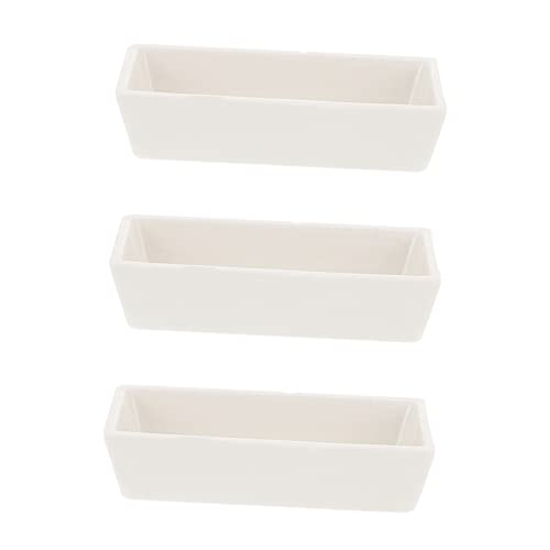 MUCKLILY Burning Holder for Lab Porcelain Beaker Rectangular Perfect for Experiments