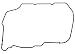 ACDelco 24210446 GM Original Equipment Automatic Transmission Control Valve Body Cover Outer Gasket