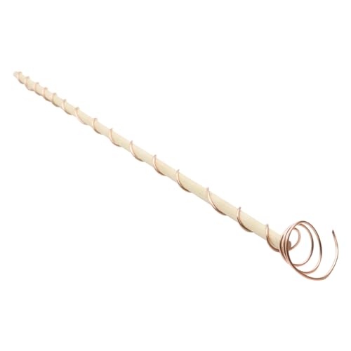 2Pcs ZONADAH Electroculture Plant Stake Wood Rod 17 Inches Copper Garden Stakes Wood Wrapped For Indoor Outdoor Gardening Antenna - Image 2