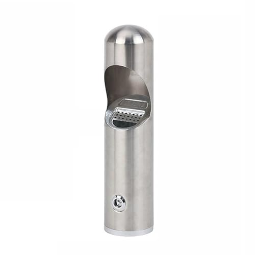 Cendrier vertical extérieur en acier inoxydable de haute qualité pour entrée d'hôtel