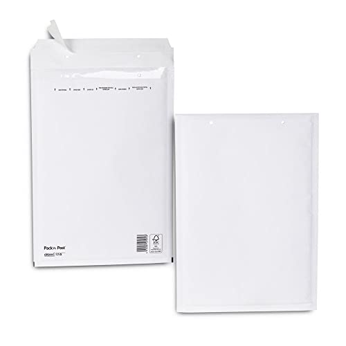 Selezione Varzi Busta Imbottita Kraft Bianca 170X270Mm Formato Utile 150X210Mm 10 Pz