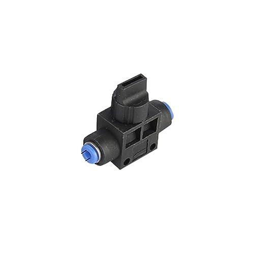 Vanne d'arrêt d'eau 10mm connecteur jardin t régulateur de débit - 2