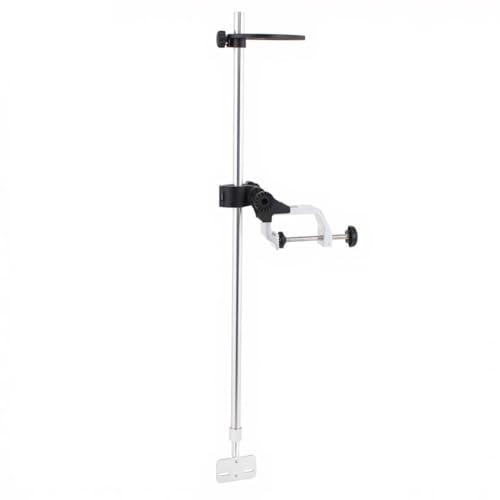 Xproutdoor Telescopic Transducer Pole Mount Upgraded Portable Transducer Mounts with 360 Degree Adjustable Large 3.31inch Clamp Opening for Boats Canoes and Kayaks