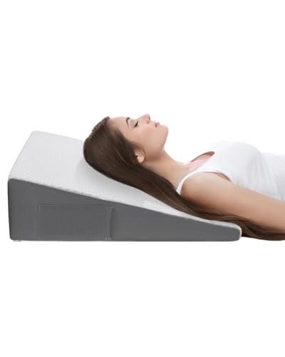 三角クッション 三角枕 背もたれ クッション 高反発メモリーフォーム 背もたれクッション 低反発+高反発 2層構造 足上げ 読書用 お年寄り老人用