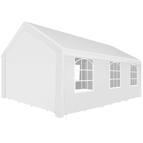 TecTake Tonnelle de Jardin 6x4 m Cover
