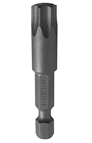 PROJAHN 2775-10 1/4-Inch 50 mm TX T50 Bit Box - Silver (10-Piece), Länge 50 mm - Image 2