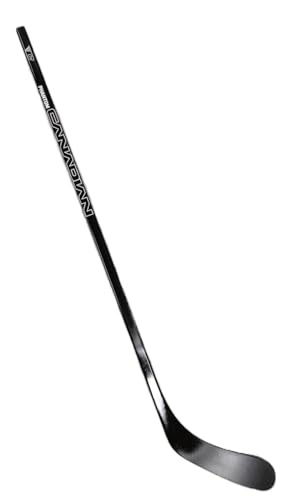 Canadian Phantom Custom 1-Piece Composite Hockey Stick - Youth/Junior | 30 Flex, P92 Curve | Black (Right)