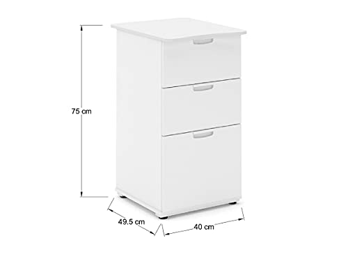 Mejores precios y opiniones de Cajoneras modernas blanco brillante favoritos de las personas. 30 Imagen adicional