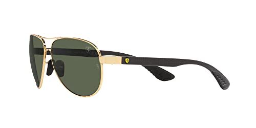 Image of Ray-Ban womens Rb8331m Scuderia Ferrari Collection Aviator Sunglasses