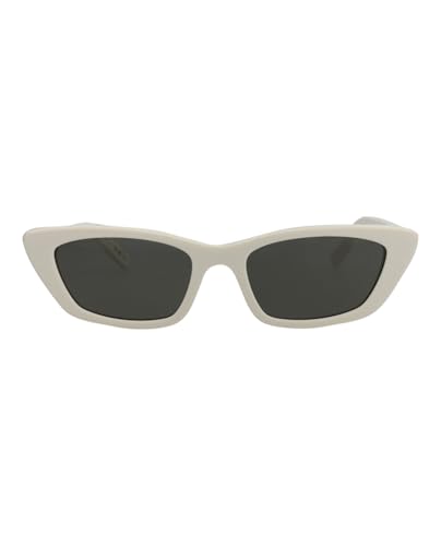 SAINT LAURENT SL 277 Gafas, White White Grey, 52 para Mujer