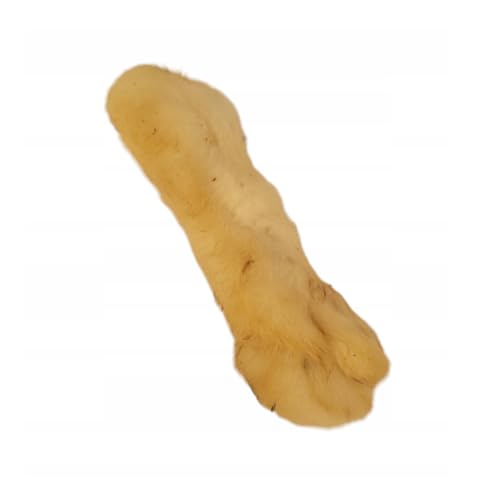 Kaninchenpfoten mit Fell für Hunde – natürliche Kausnacks, hypoallergen, getreidefrei, 100% Kaninchen, Hundeleckerli, Zahnpflege, für kleine & mittelgroße Hunde (1kg)